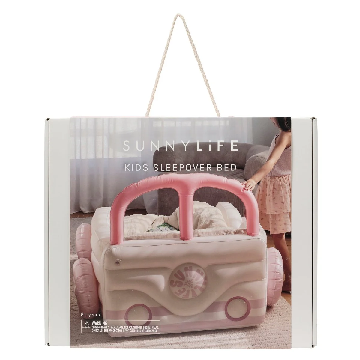 Kids Air Mattress - Summer Van Pink - Image 21