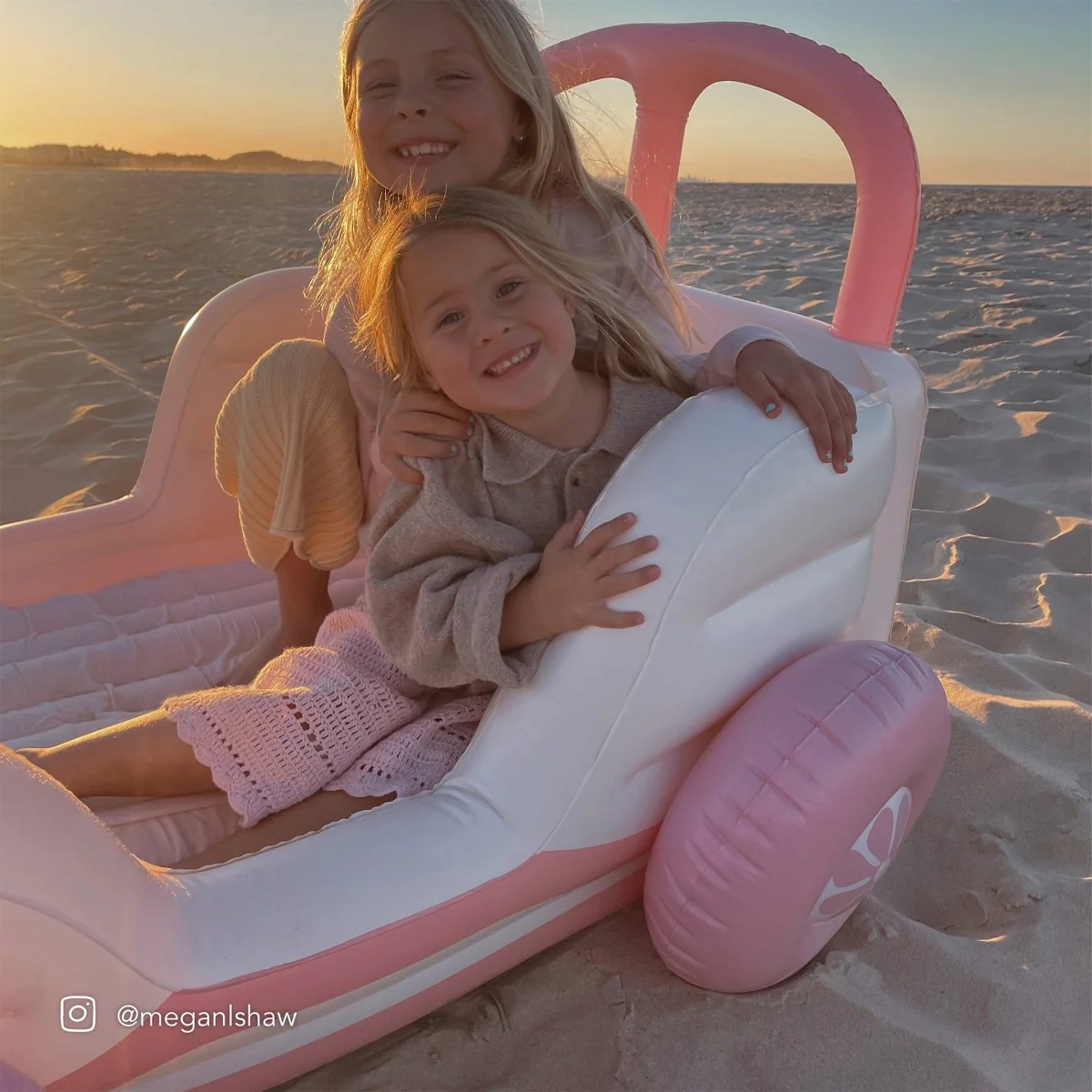 Kids Air Mattress - Summer Van Pink - Image 6