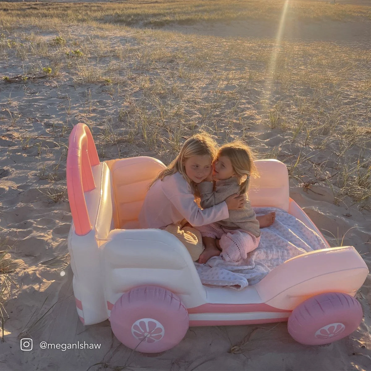 Kids Air Mattress - Summer Van Pink - Image 7