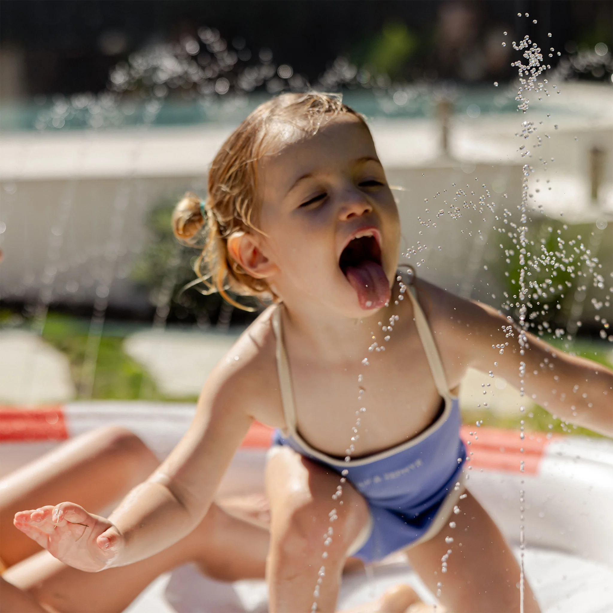 Kids Sprinkler Mat - Poppy the Peach Multi - Image 5