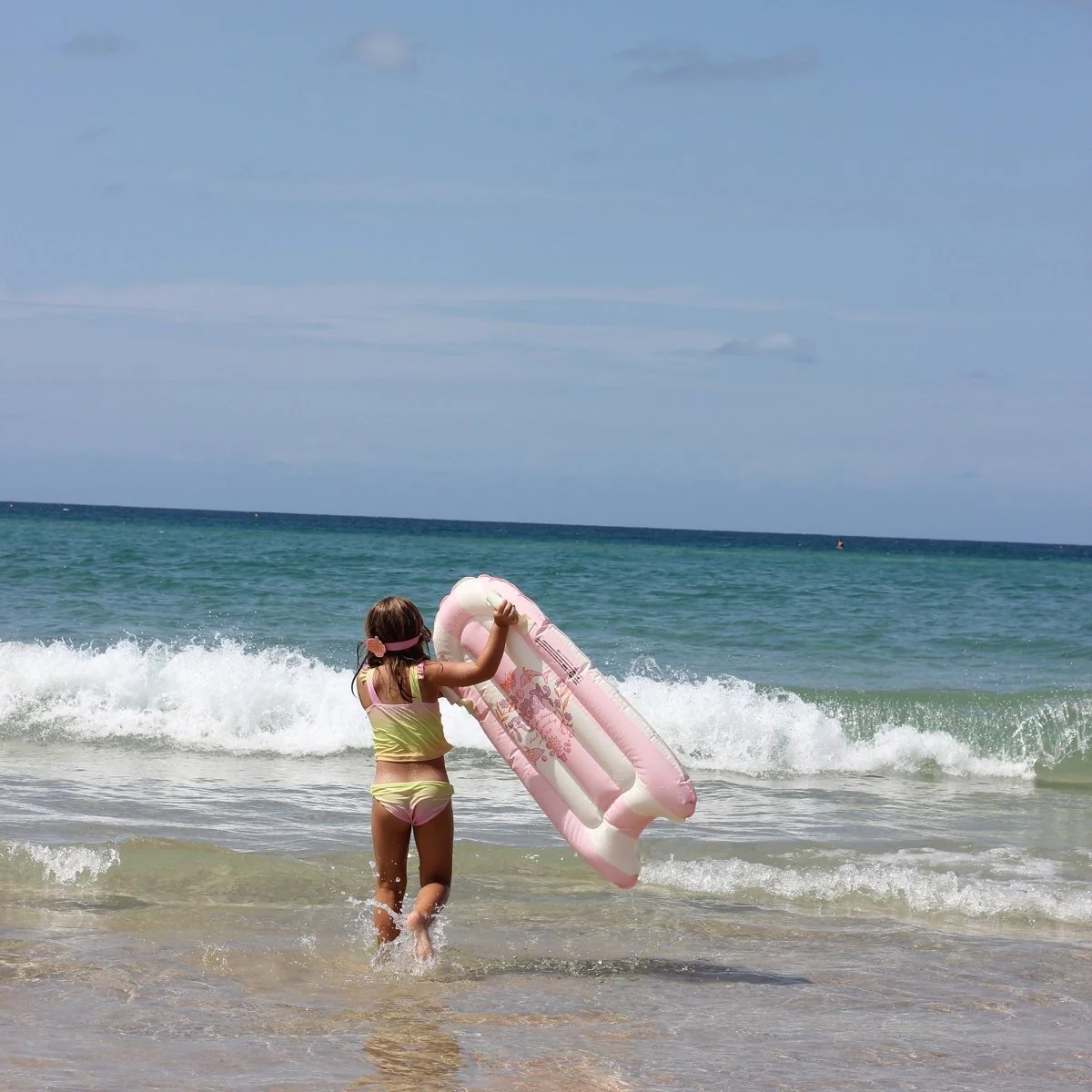 Kids Surf Mat - Dolphin Surf Co Pink Stripe - Image 8