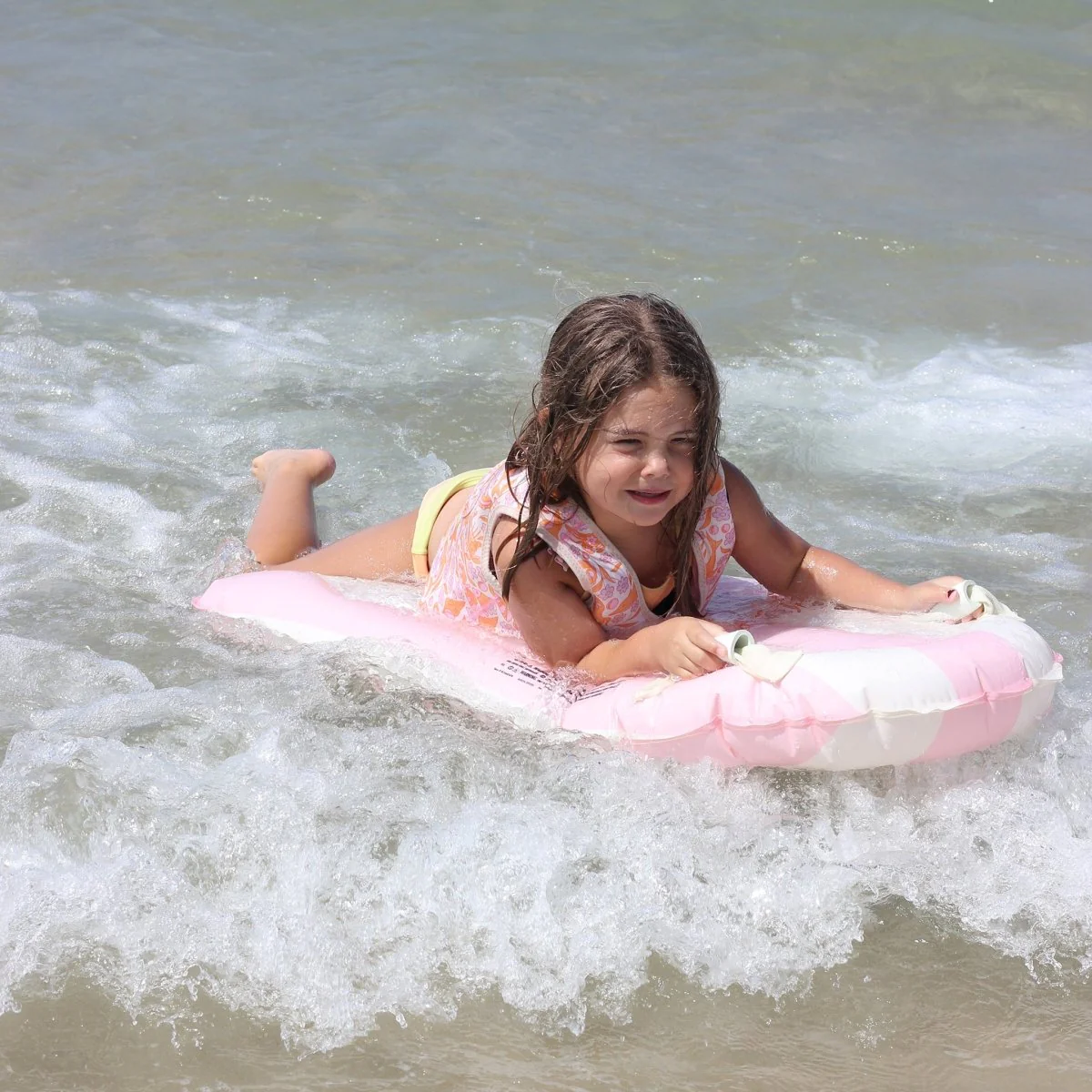 Kids Surf Mat - Dolphin Surf Co Pink Stripe - Image 9