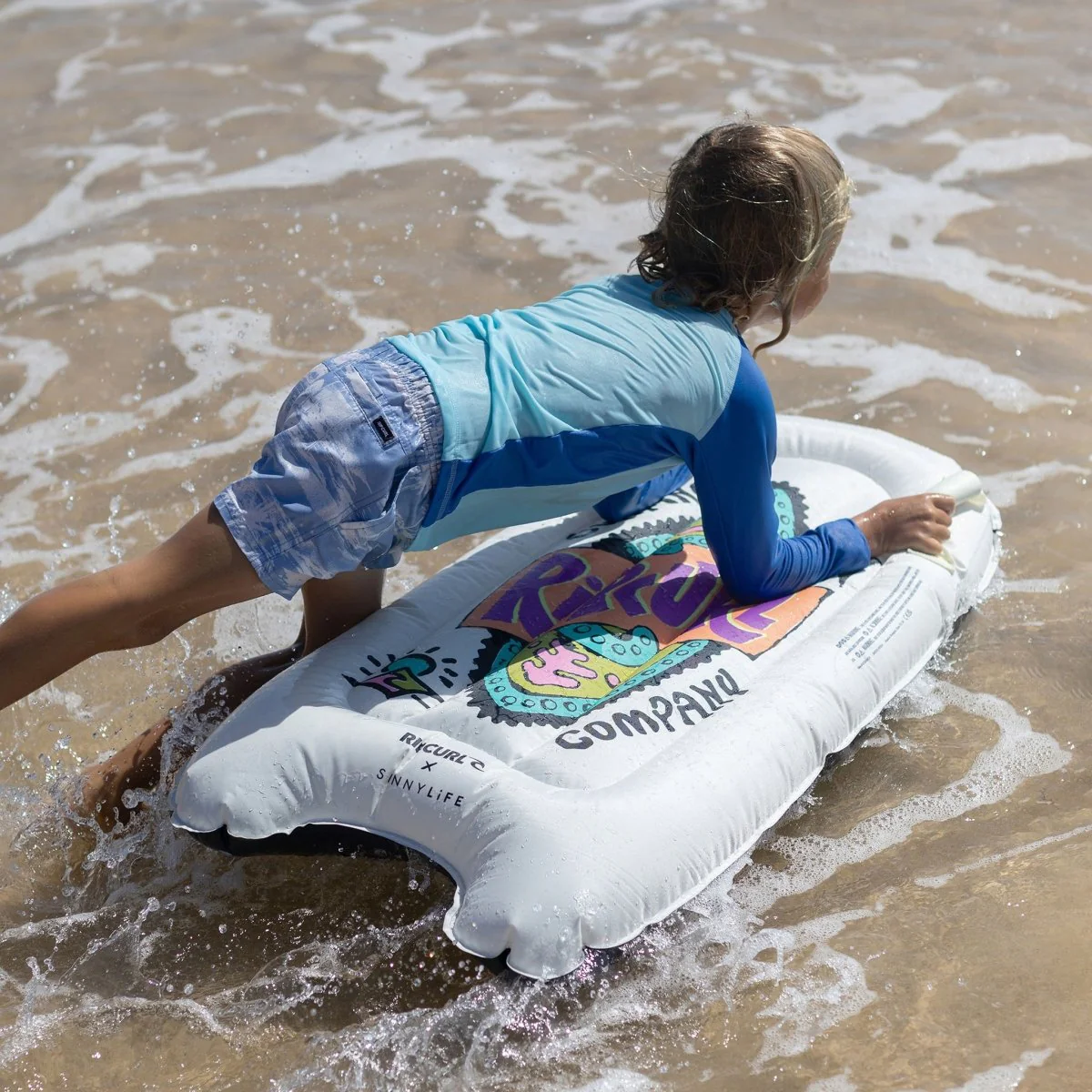 Kids Surf Mat - Shield Surf Chalk - Image 4