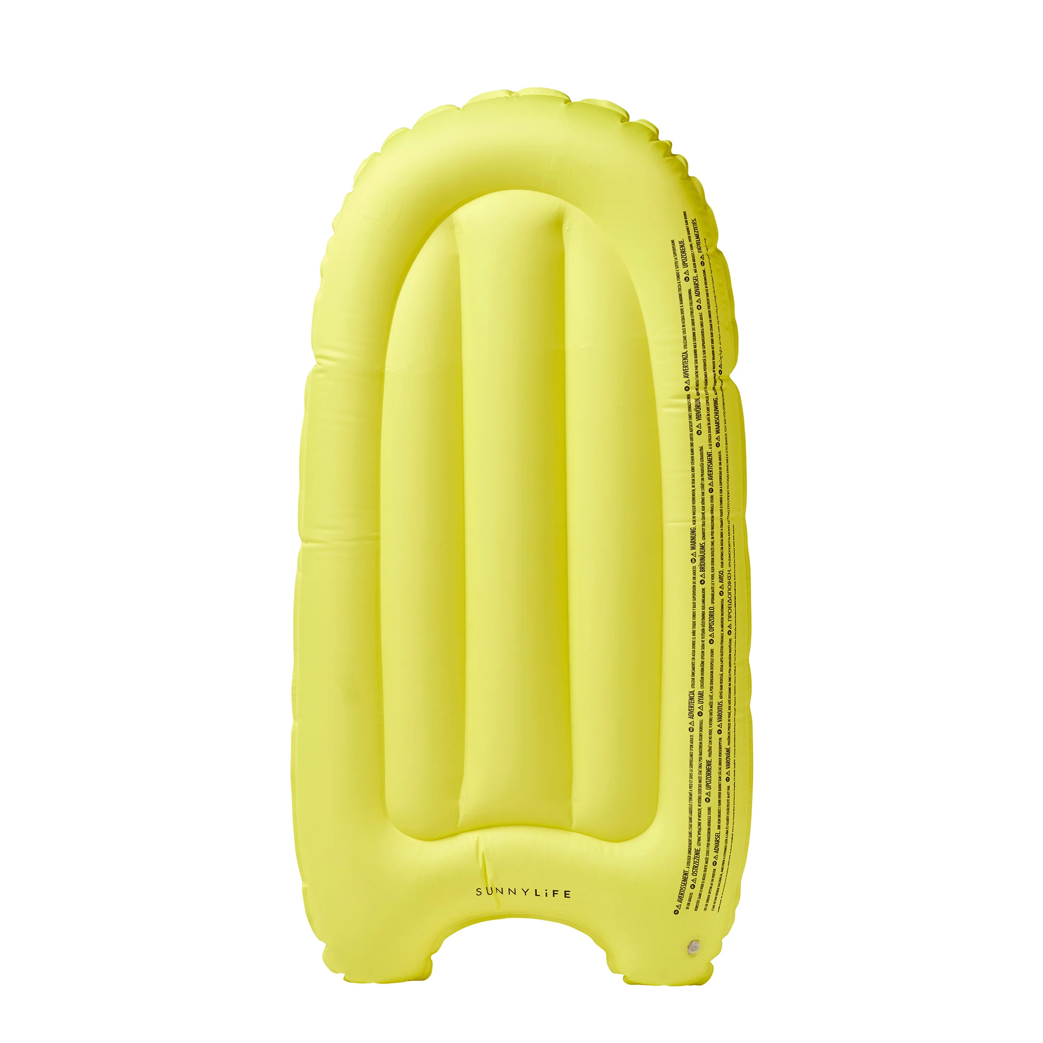 Kids Surf Mat - Cream and Yellow - Image 7