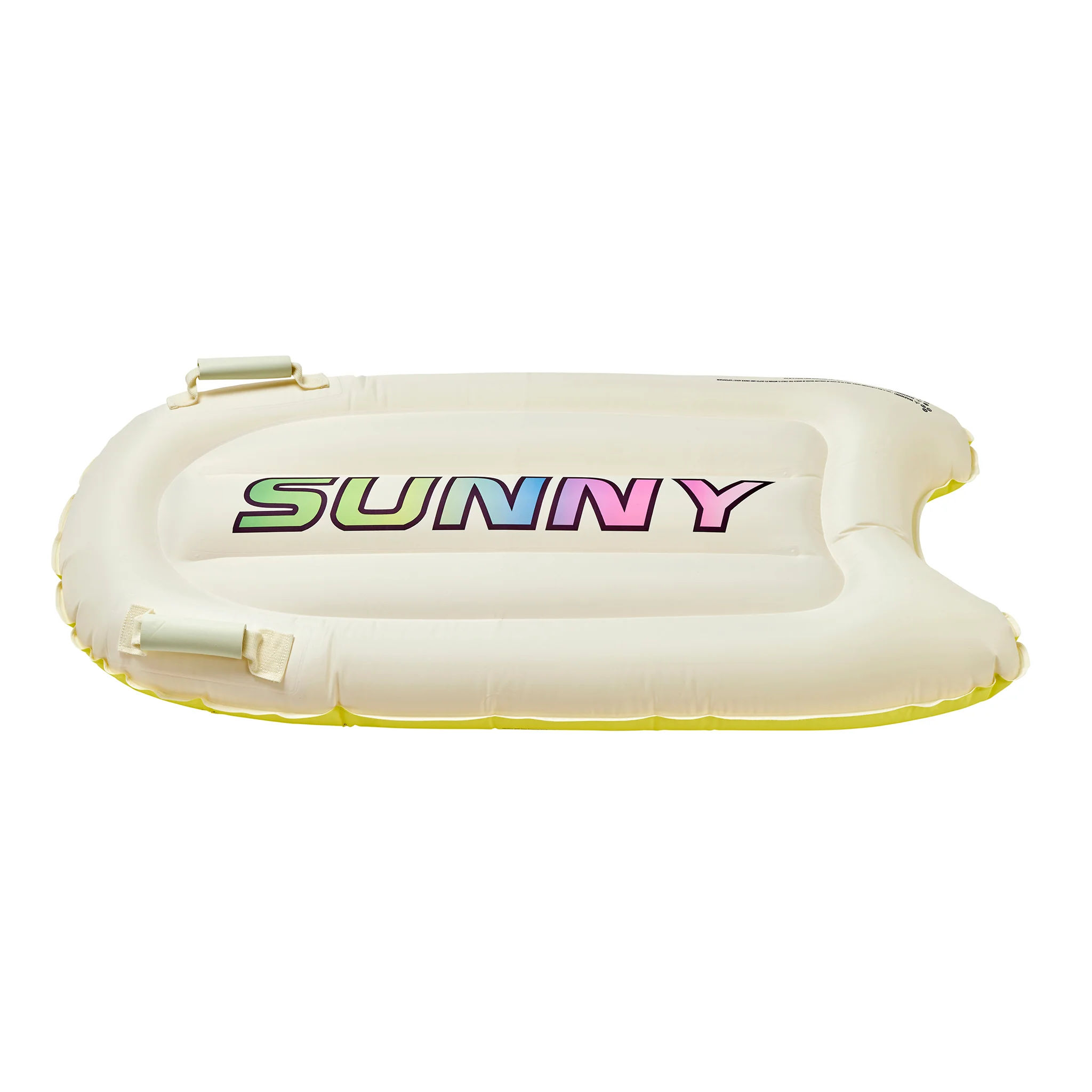 Kids Surf Mat - Cream and Yellow - Image 9