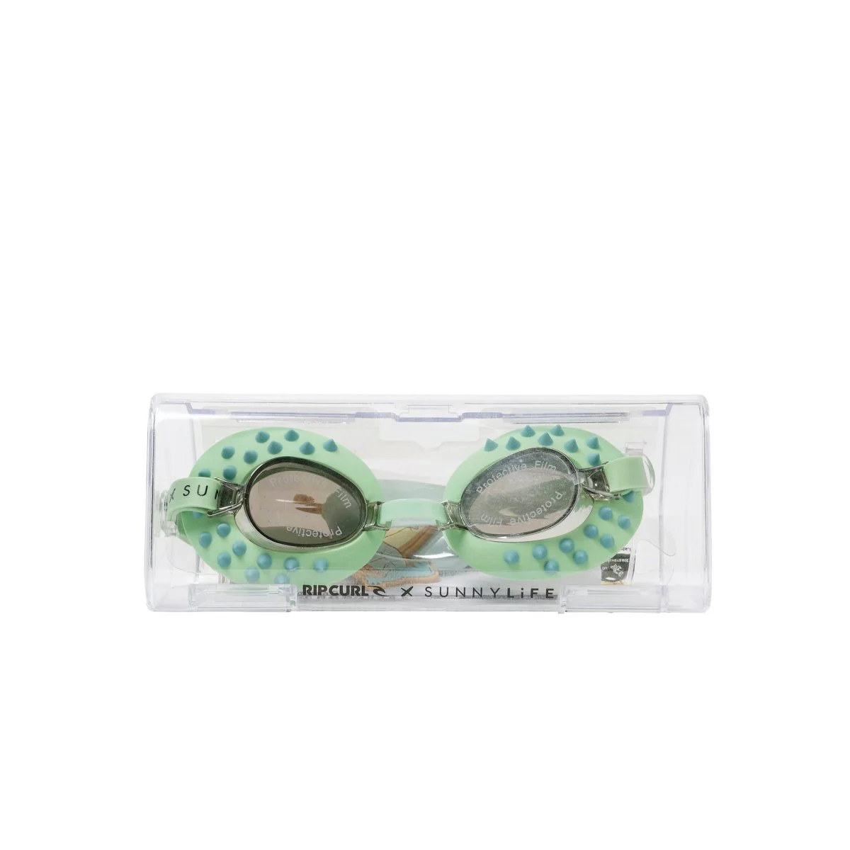 Kids Swim Goggles - Shred Turtle Green - Image 11