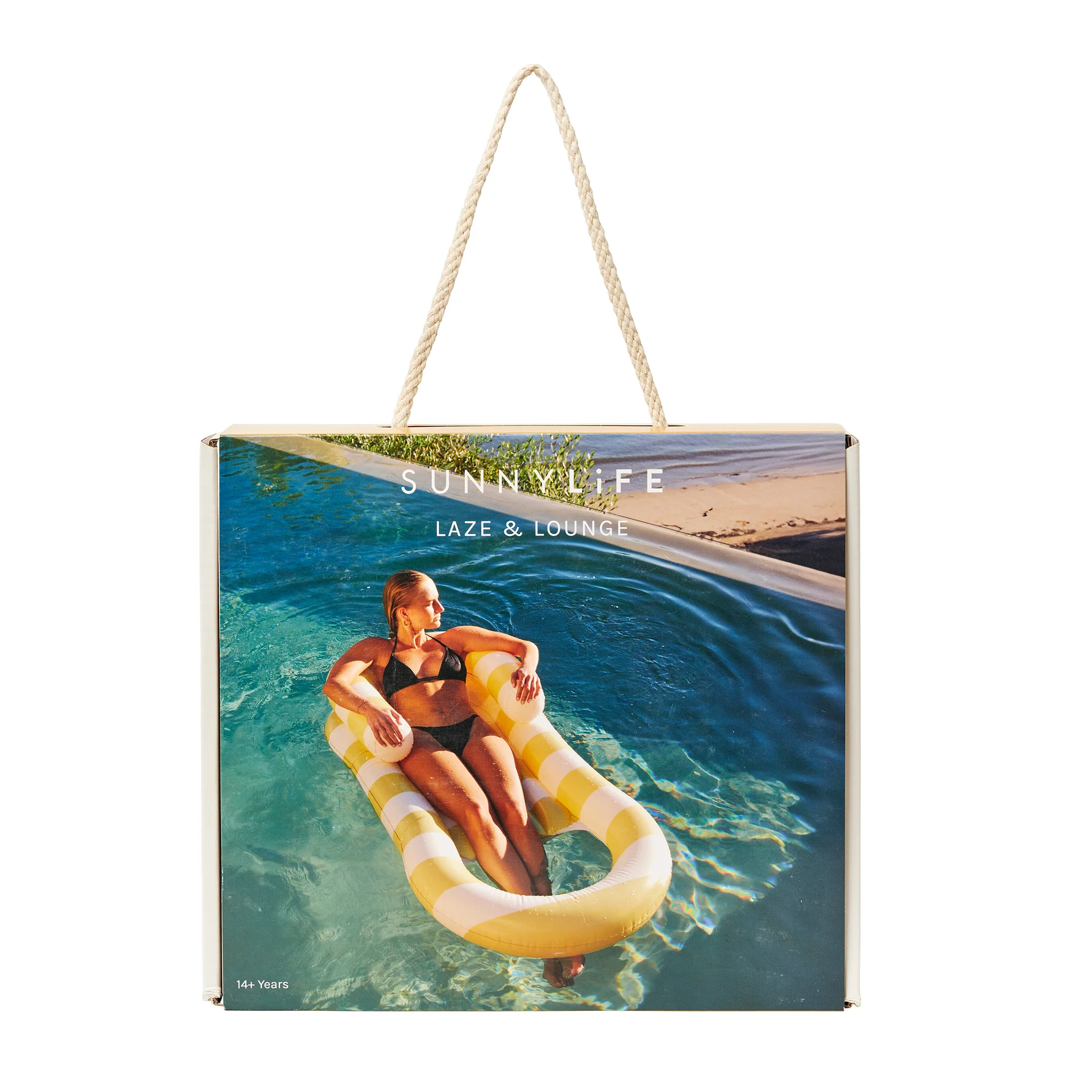 Laze & Lounge Float - La Mer Limon Stripe - Image 10