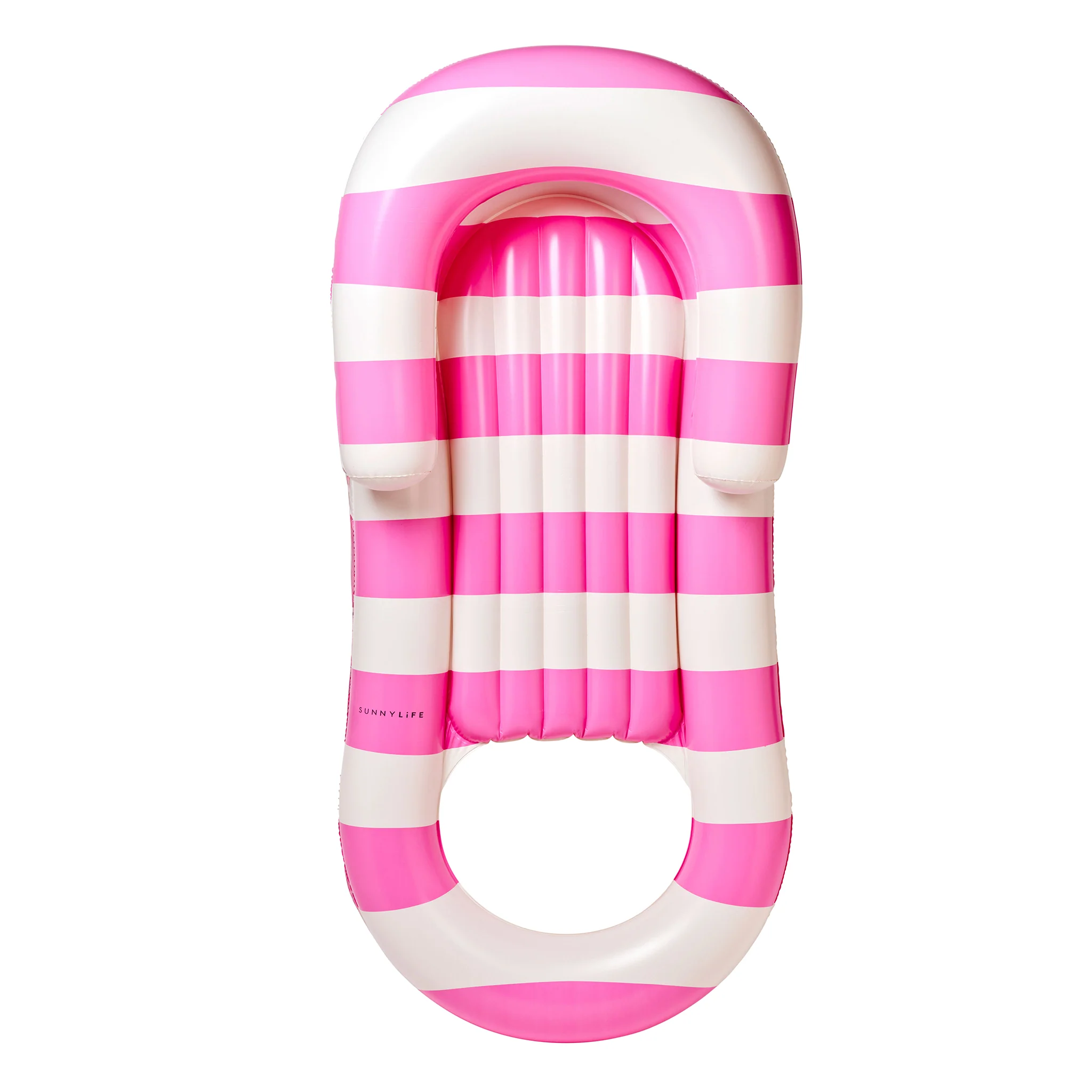 Laze & Lounge Float - Pool Party Magenta Stripe - Image 8