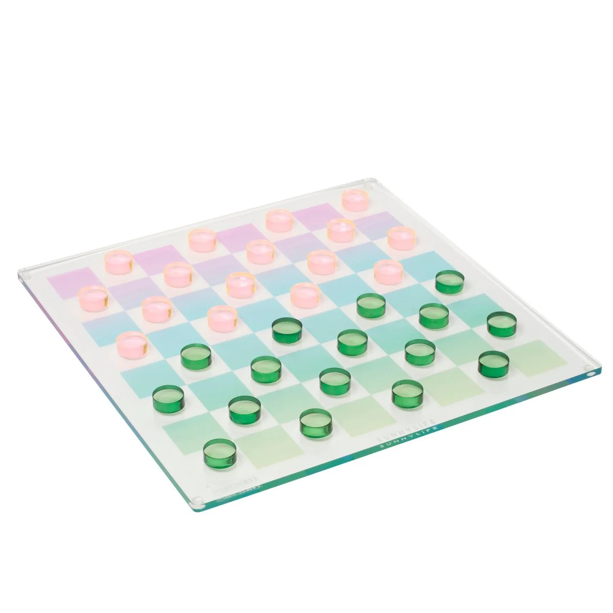 Lucite Chess & Checkers - Ombre - Image 10