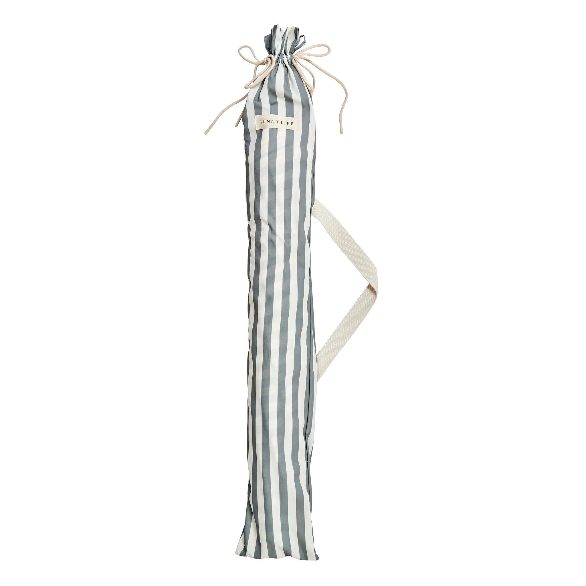 Luxe Beach Umbrella - Seagrass Stripe - Image 8