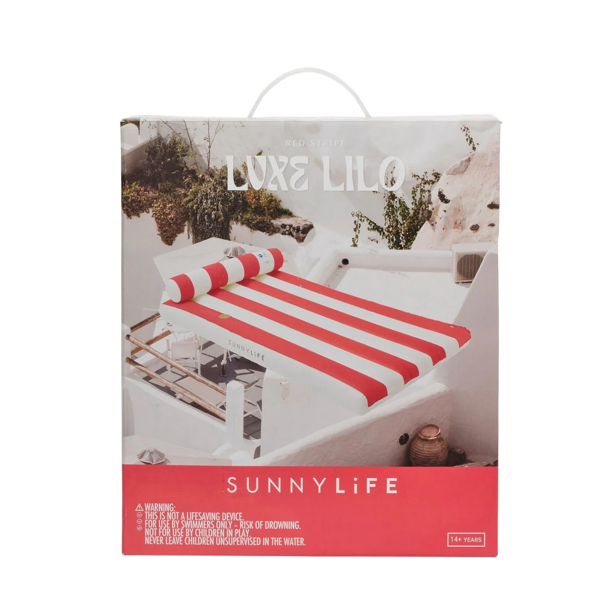 Luxe Lilo - Red Stripe - Image 11
