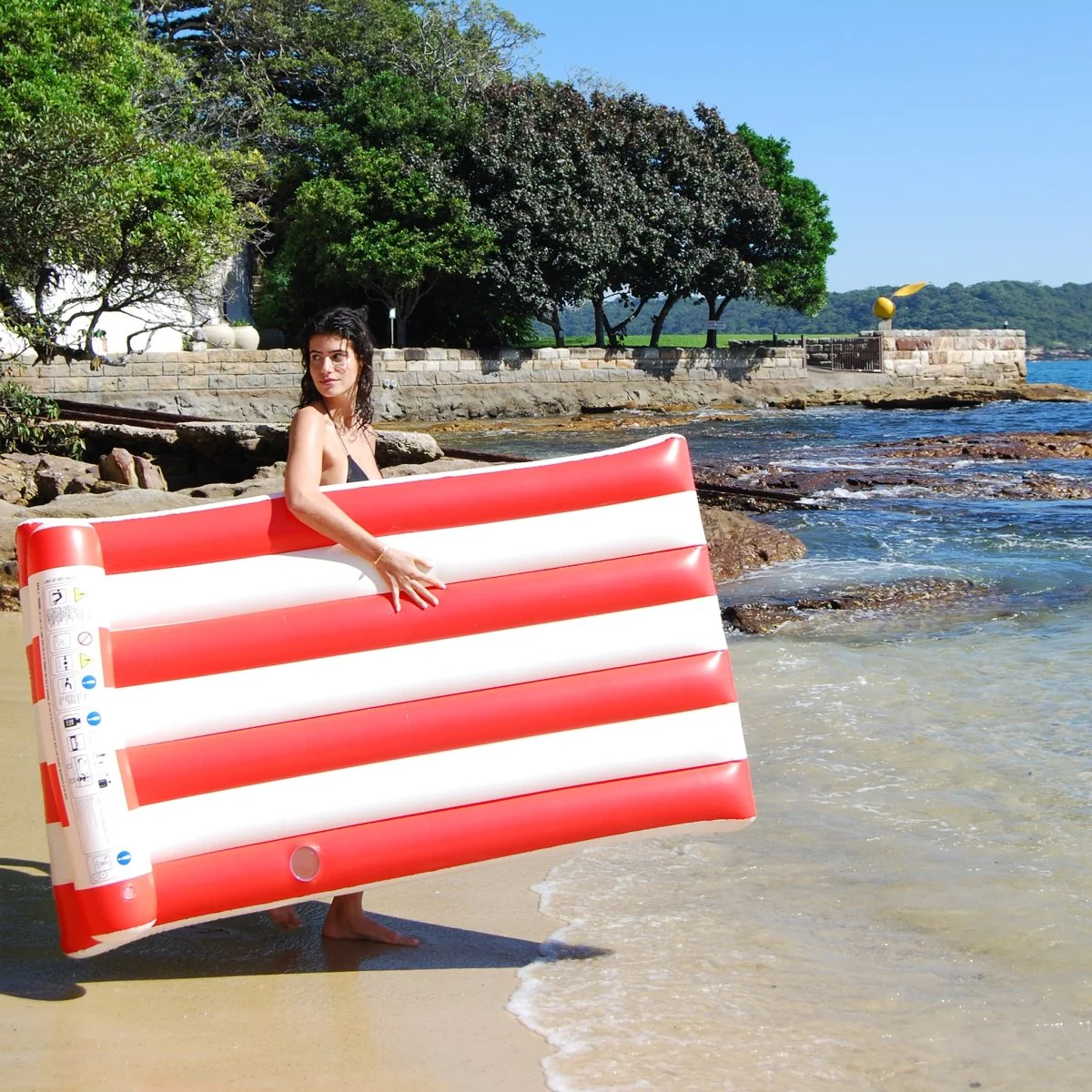 Luxe Lilo - Red Stripe - Image 5
