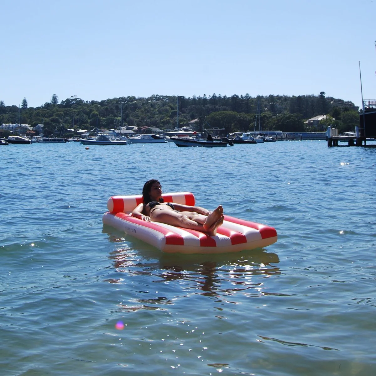 Luxe Lilo - Red Stripe - Image 6