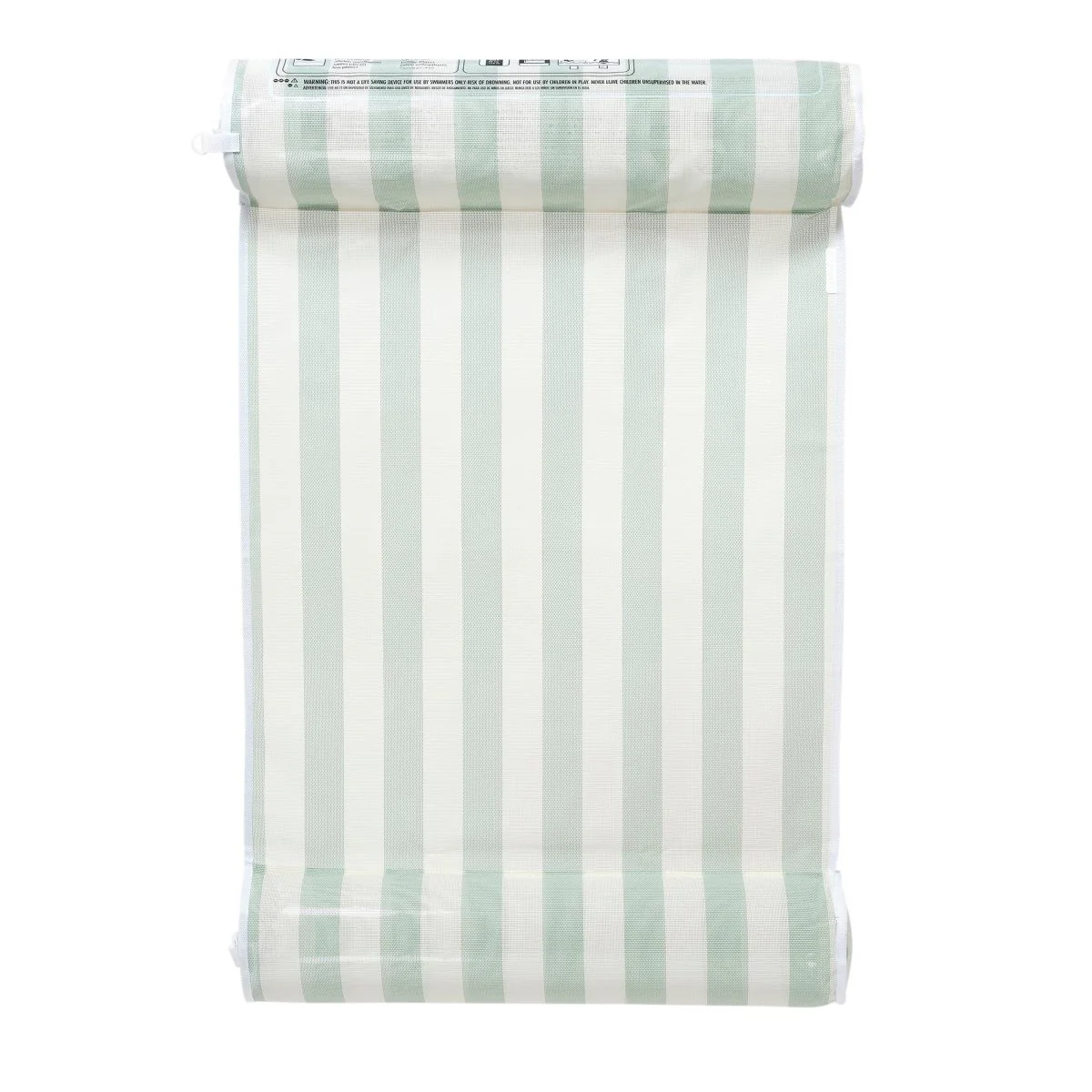 Mesh Hammock Float - The Vacay Olive Stripe - Image 3