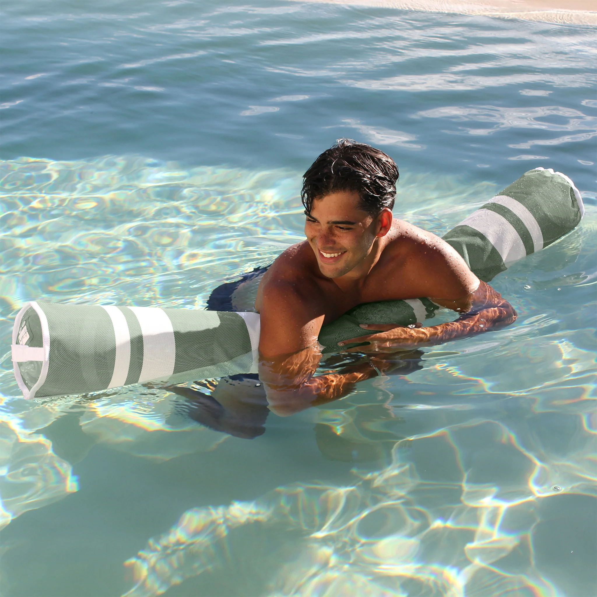 Mesh Pool Noodle - Seagrass Eucalyptus - Image 3