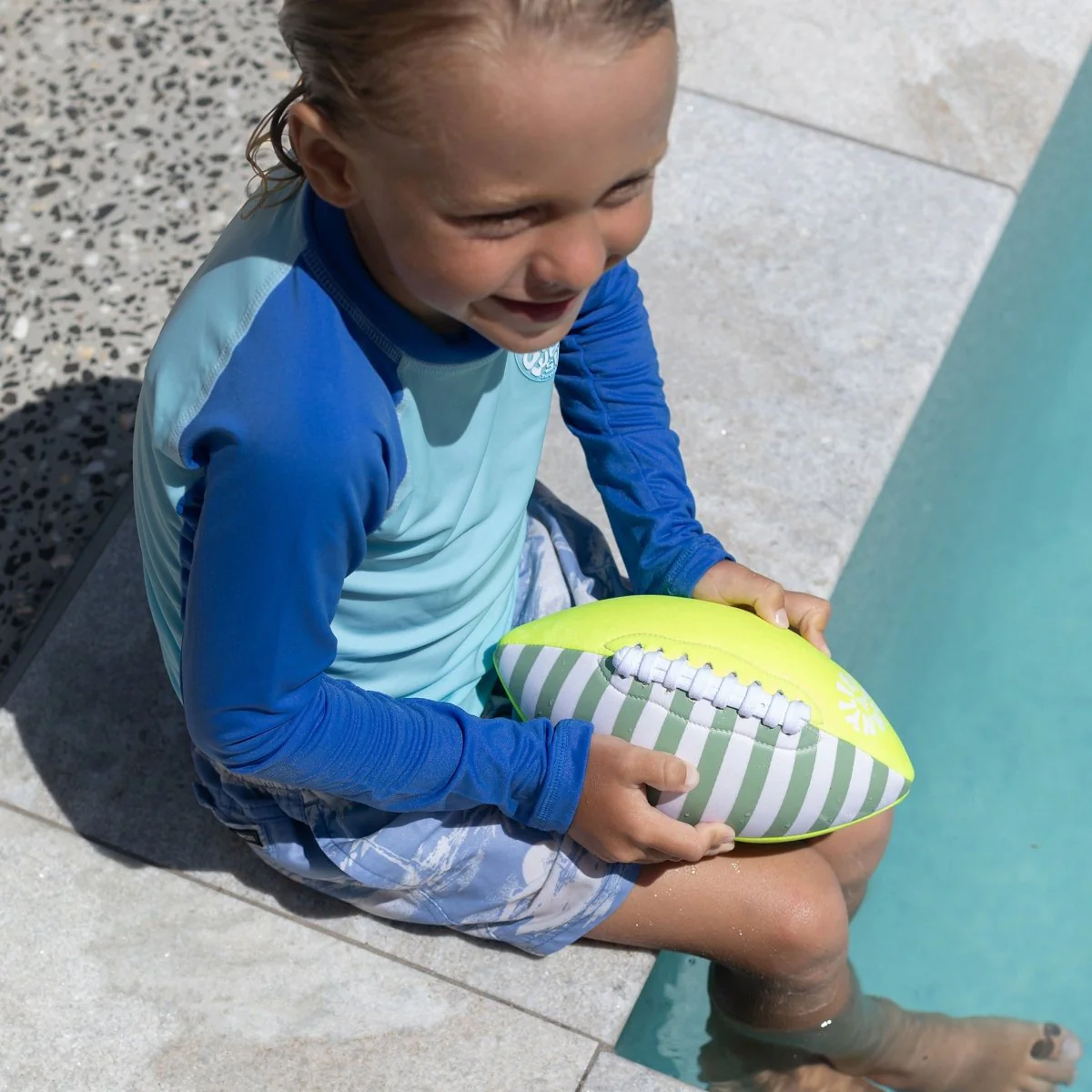 Neoprene Football - Tides Out Neon Yellow - Image 4