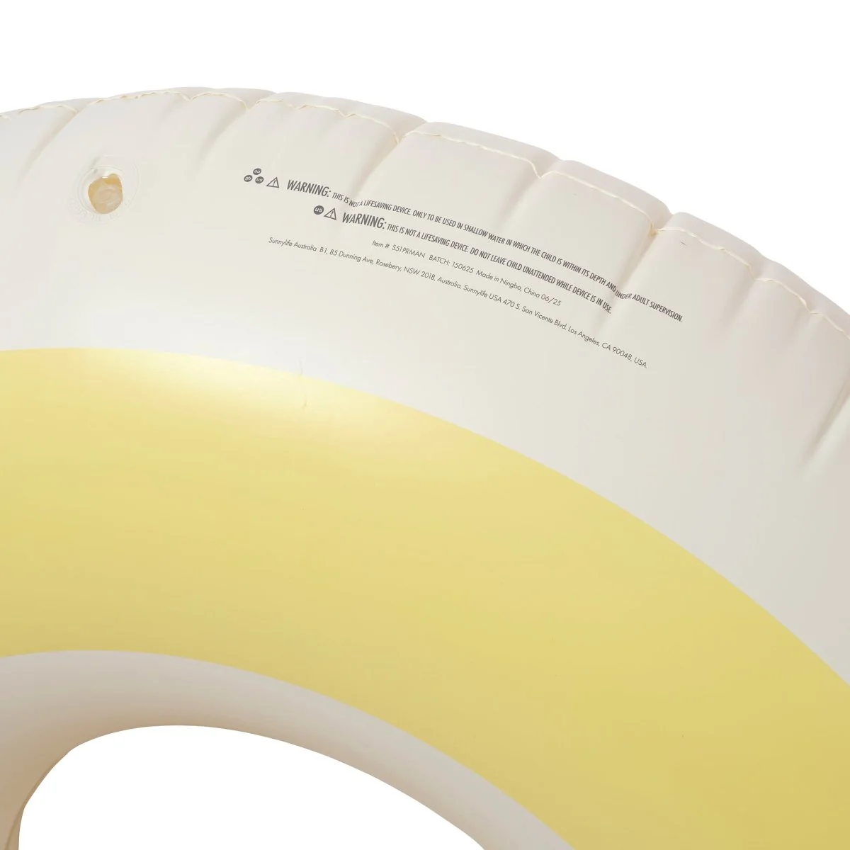 Tube Pool Ring - Butter - Image 10