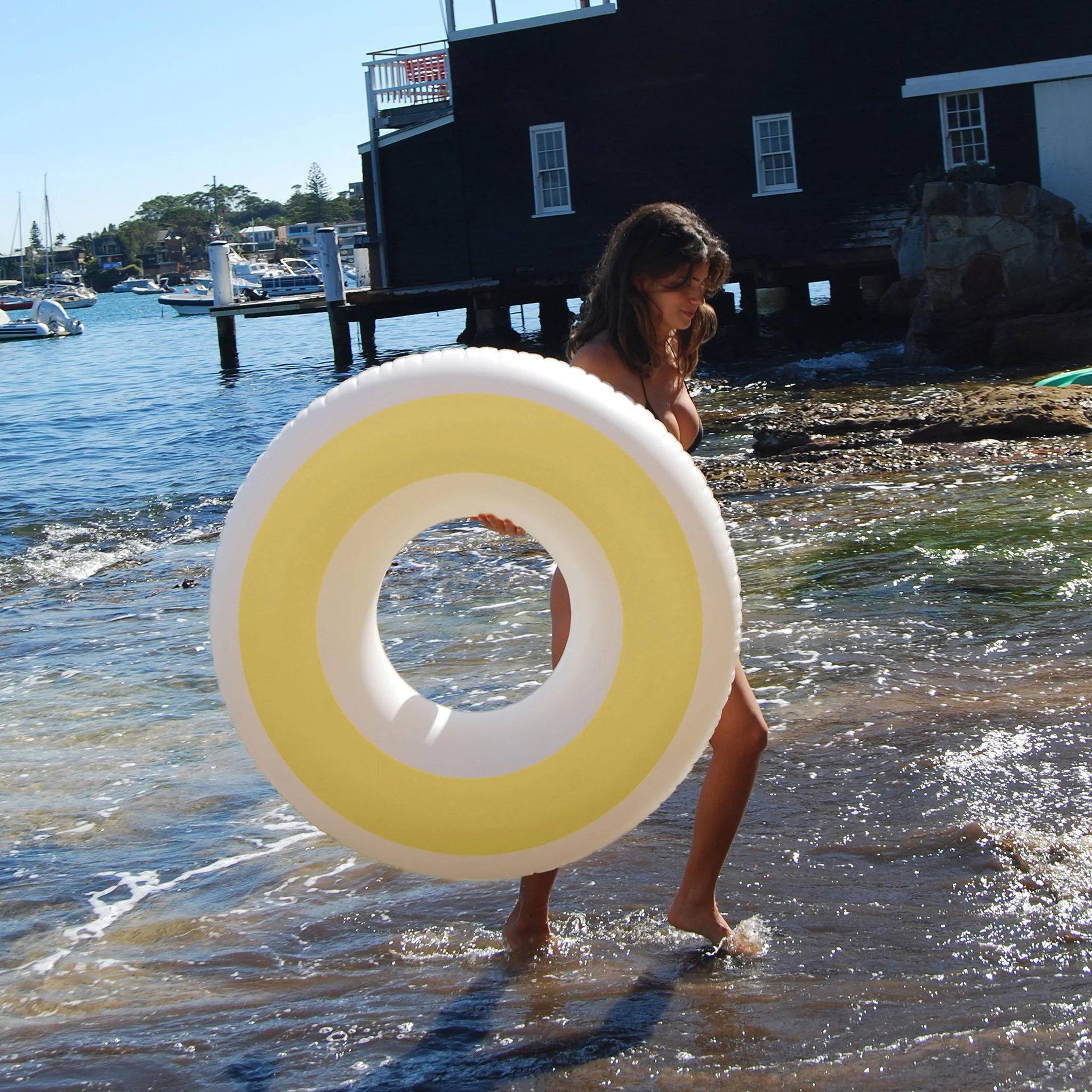 Tube Pool Ring - Butter - Image 8