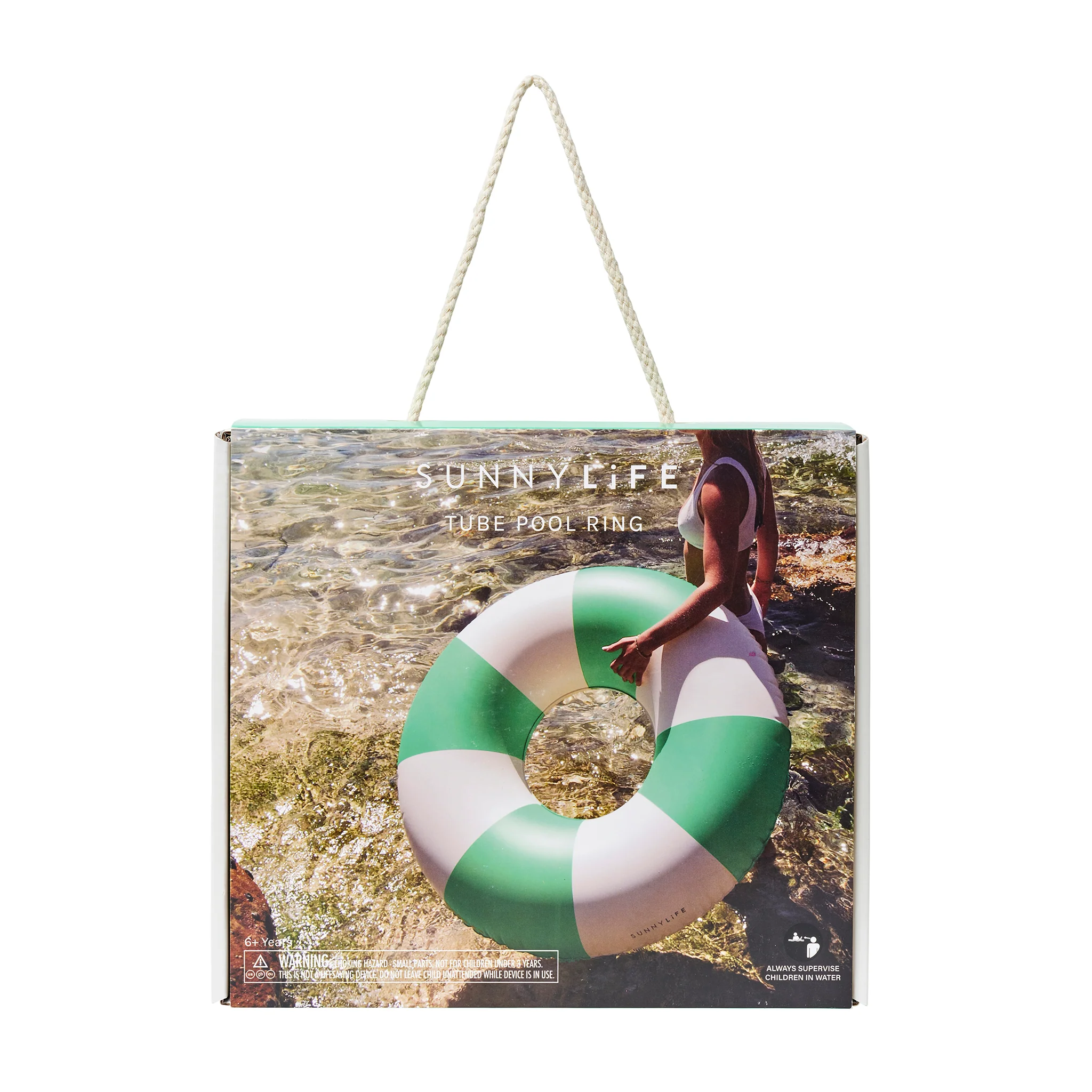 Tube Pool Ring - Pool Party Neon Green - Image 7