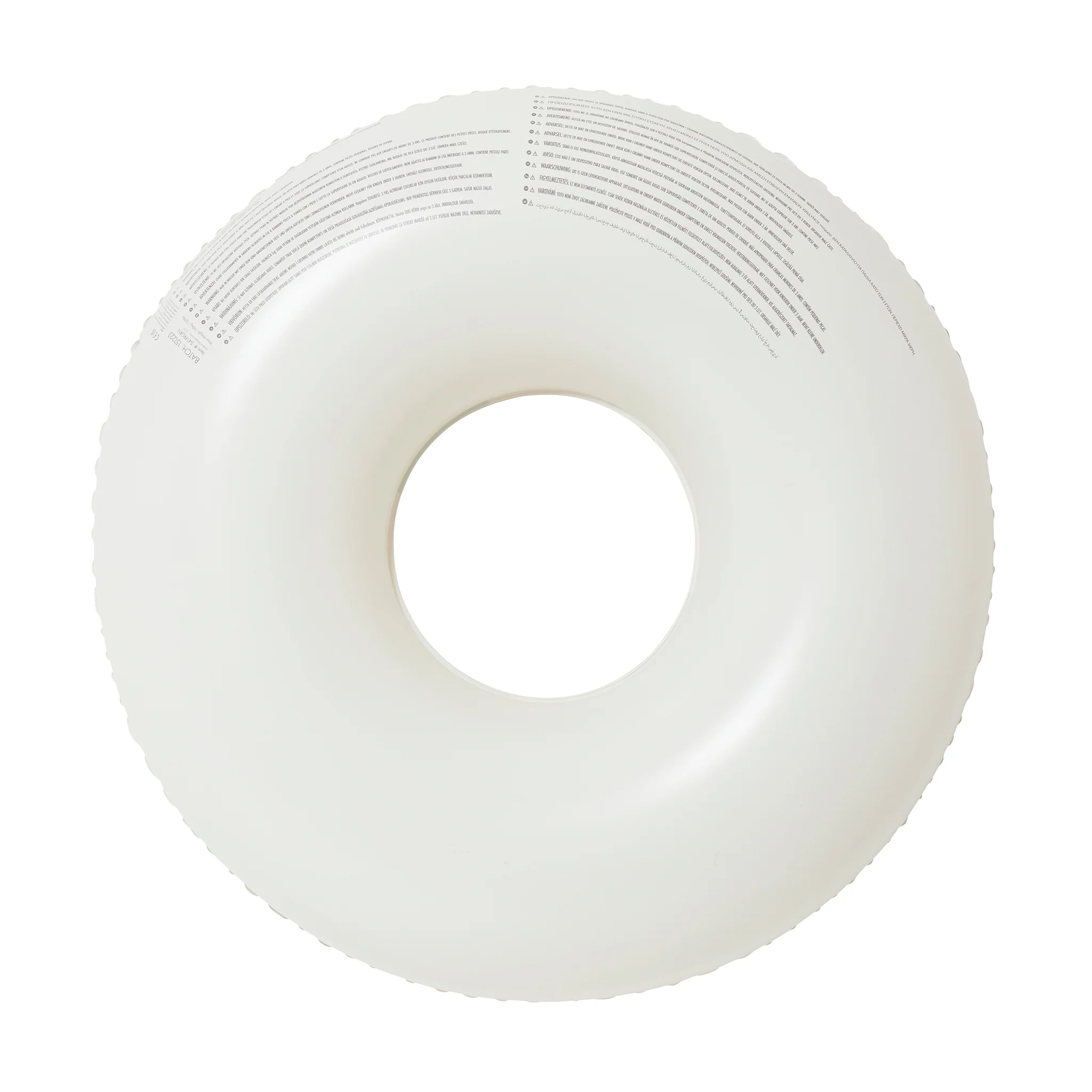 Tube Pool Ring - The Vacay Soft Olive Stripe - Image 7