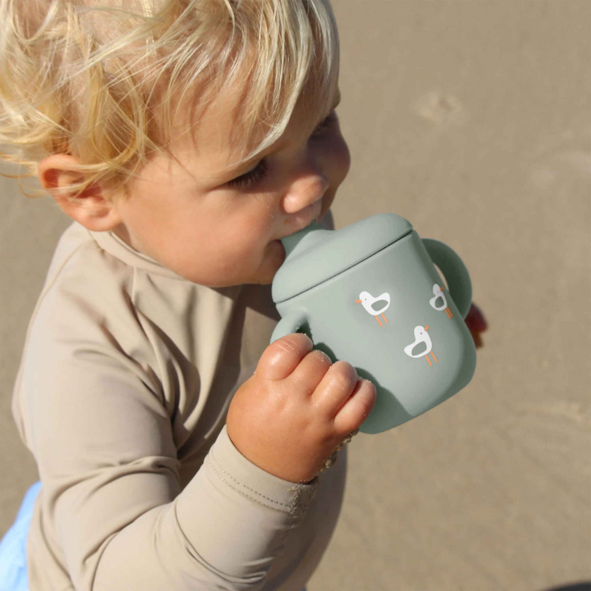 Sippy Cup - Sammy the Seagull Green - Image 2