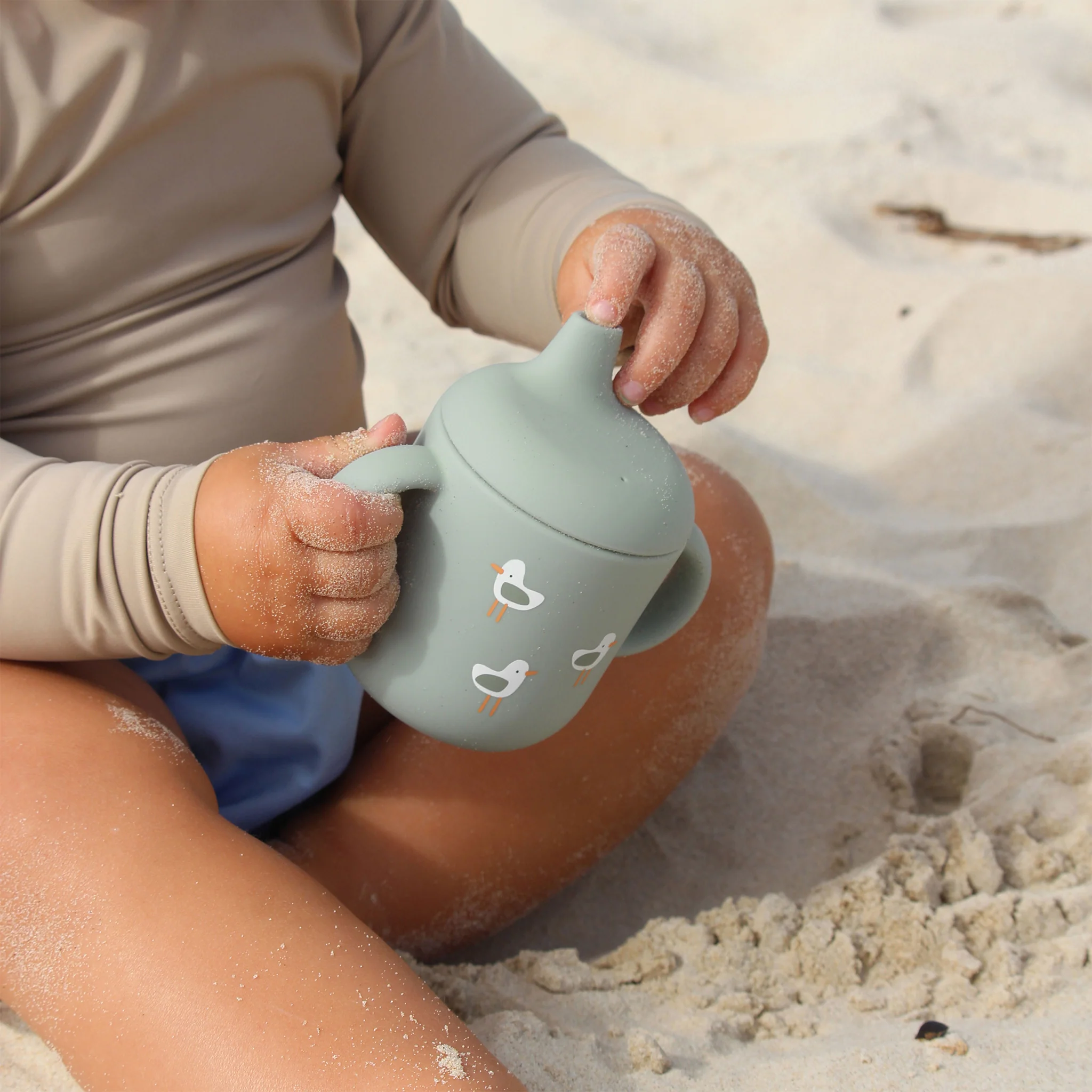 Sippy Cup - Sammy the Seagull Green - Image 3