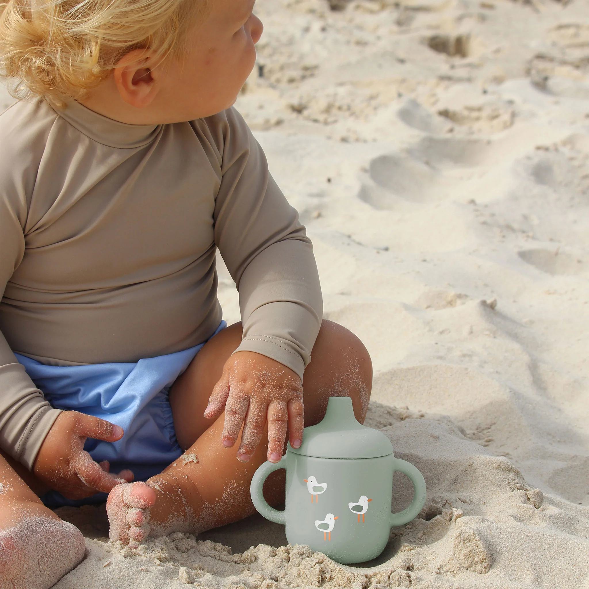 Sippy Cup - Sammy the Seagull Green - Image 4