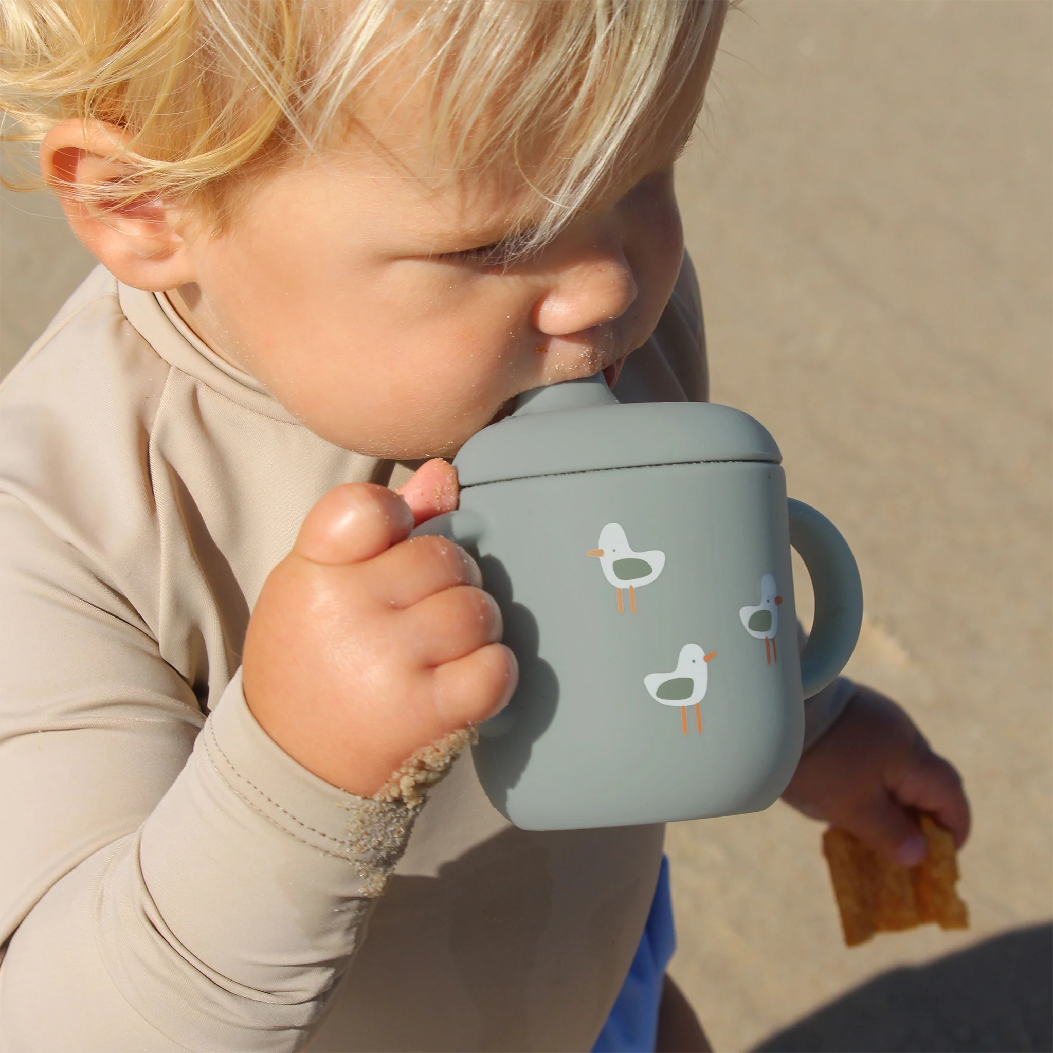 Sippy Cup - Sammy the Seagull Green - Image 5