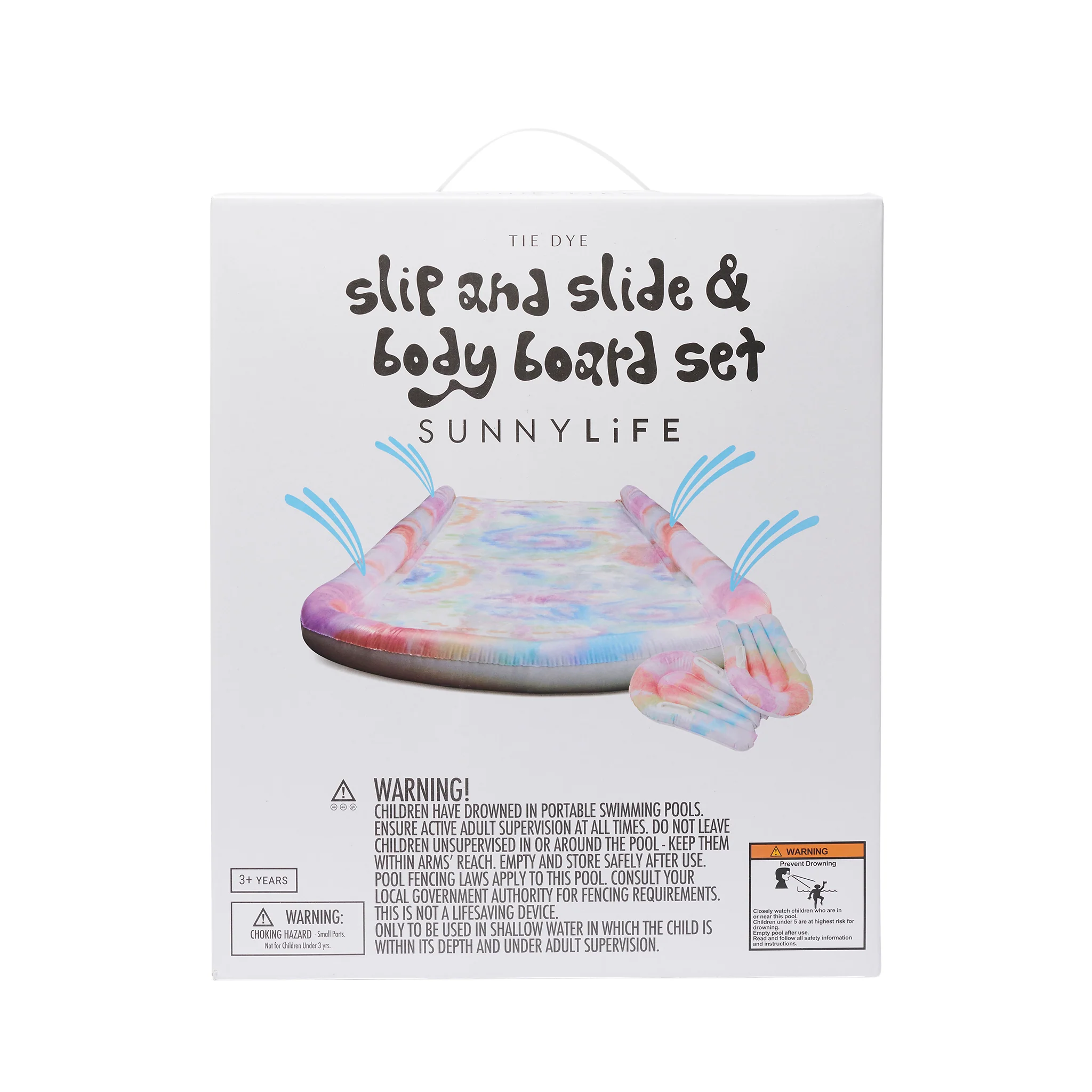Slip, Slide and Body Board Set - Tie Dye - Image 7