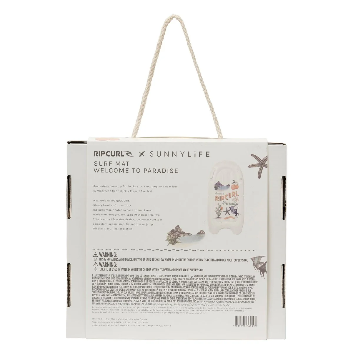 Surf Mat - Welcome to Paradise White - Image 8