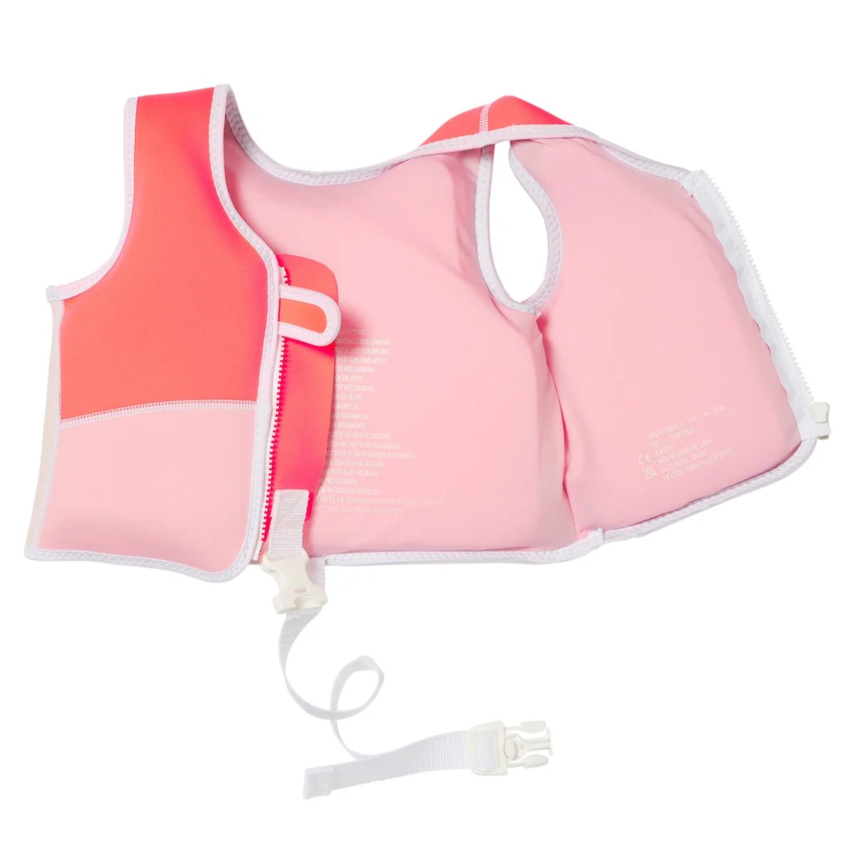 Kids Swim Vest 1-2 - Melody The Mermaid Pink - Image 5