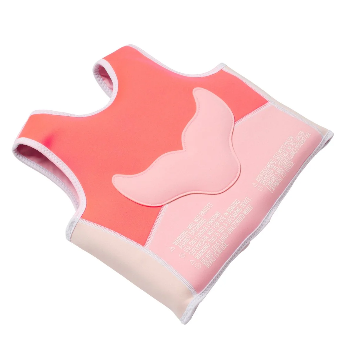 Kids Swim Vest 2-3 - Melody The Mermaid Pink - Image 6