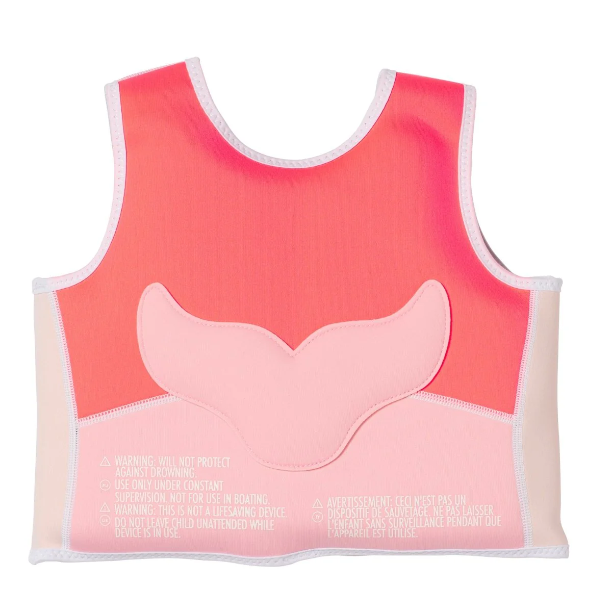 Kids Swim Vest 2-3 - Melody The Mermaid Pink - Image 7