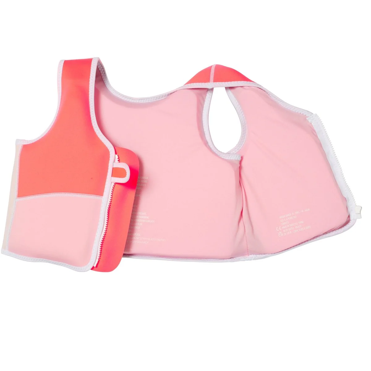 Kids Swim Vest 3-6 - Melody The Mermaid Pink - Image 7