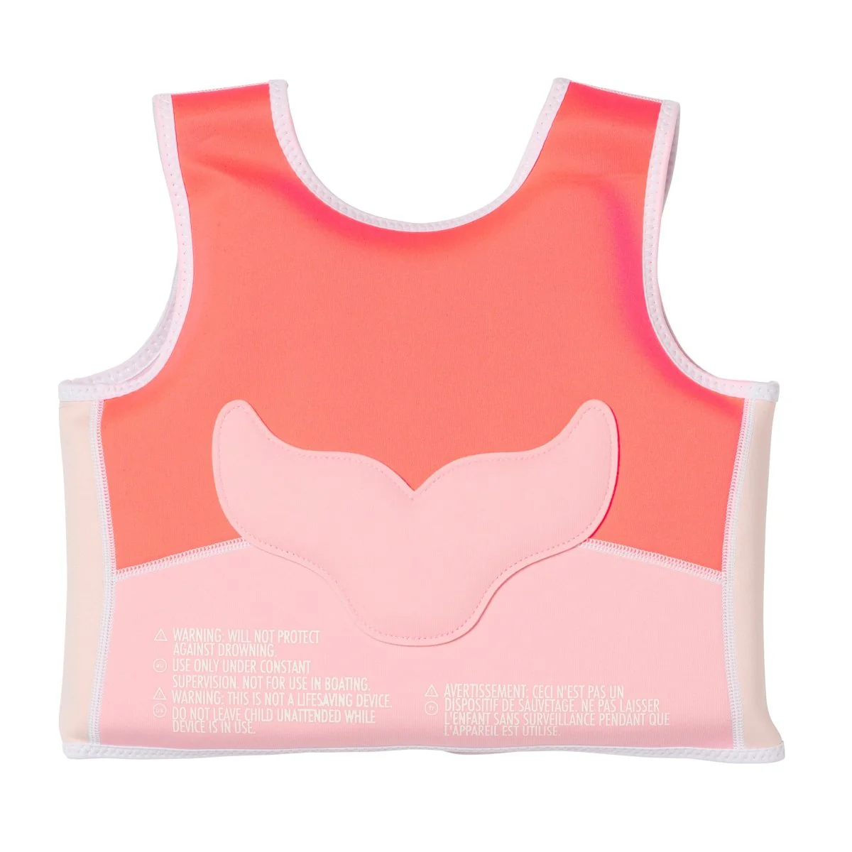 Kids Swim Vest 3-6 - Melody The Mermaid Pink - Image 9