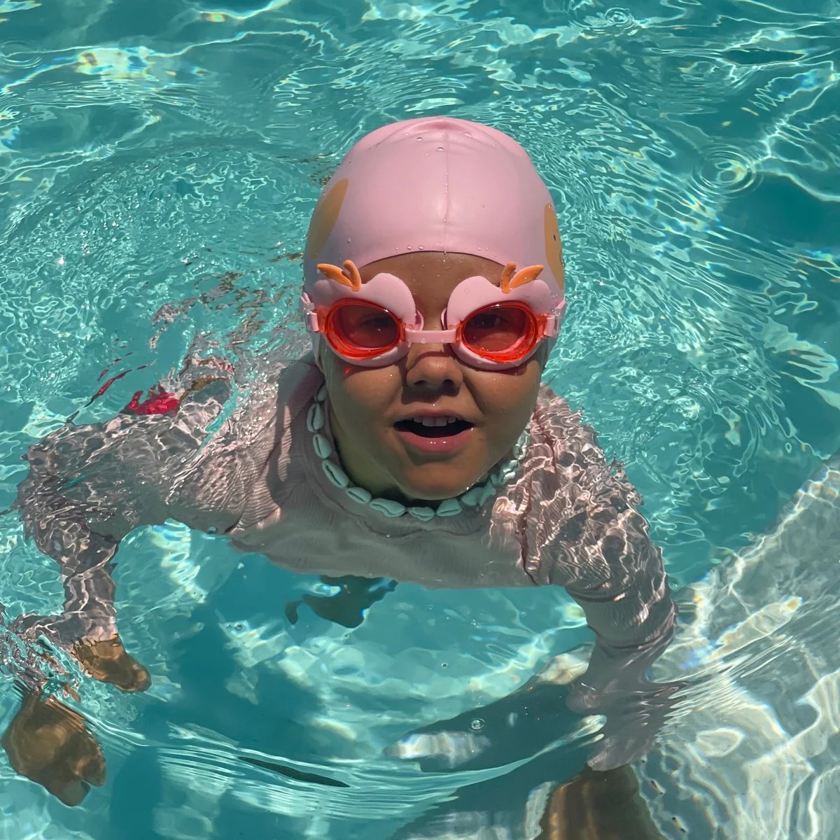 Swimming Cap - Cotton Candy Pink - Image 3