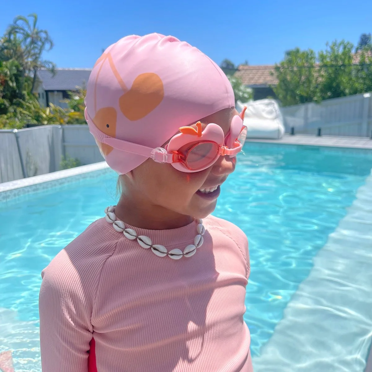 Swimming Cap - Cotton Candy Pink - Image 4