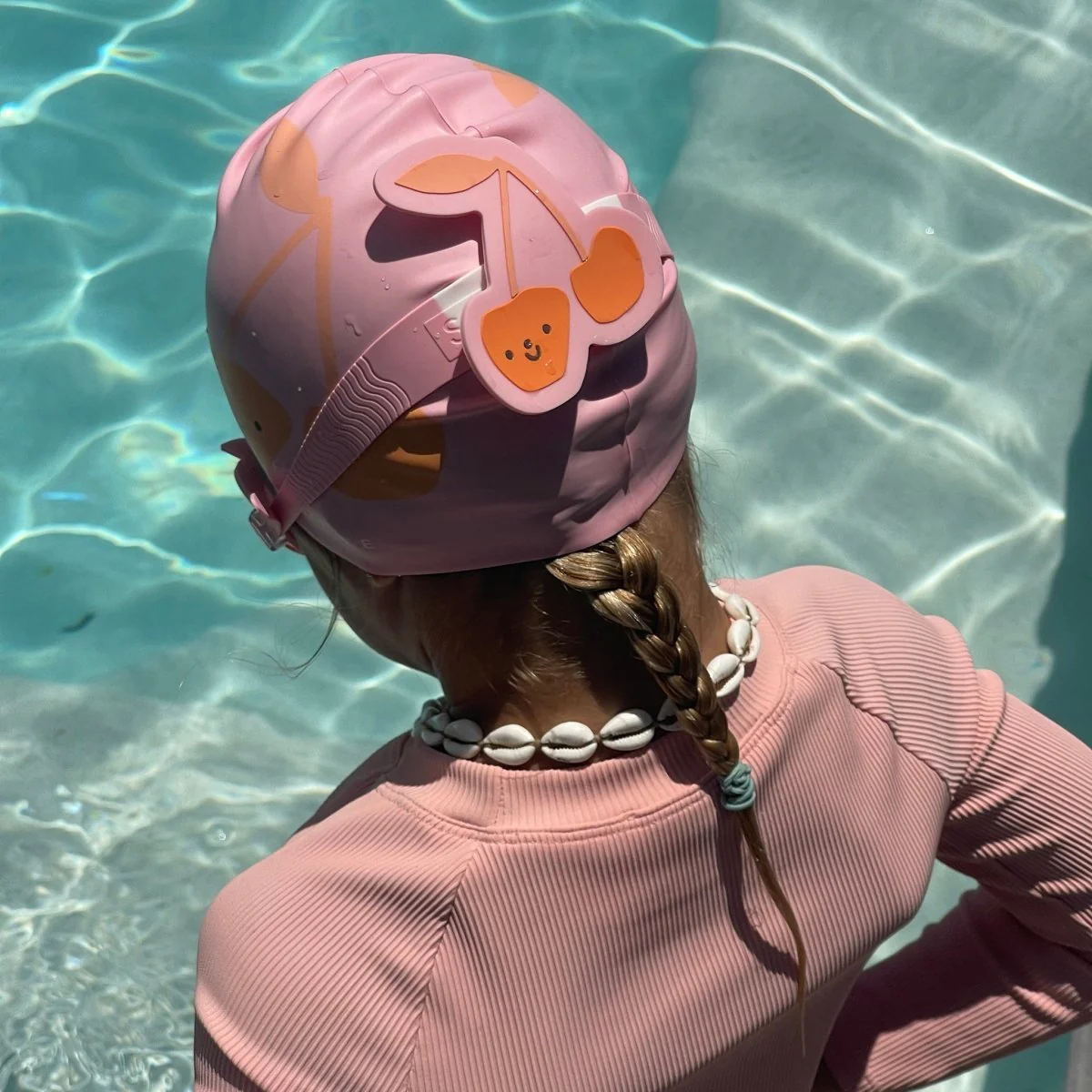 Swimming Cap - Cotton Candy Pink - Image 5