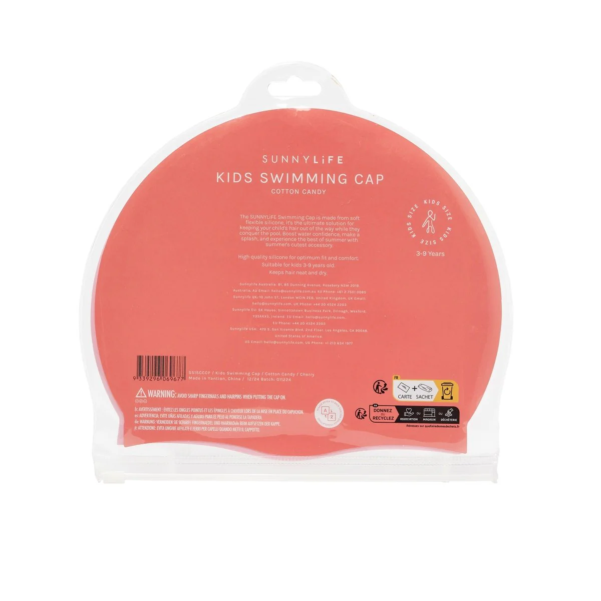 Swimming Cap - Cotton Candy Pink - Image 8