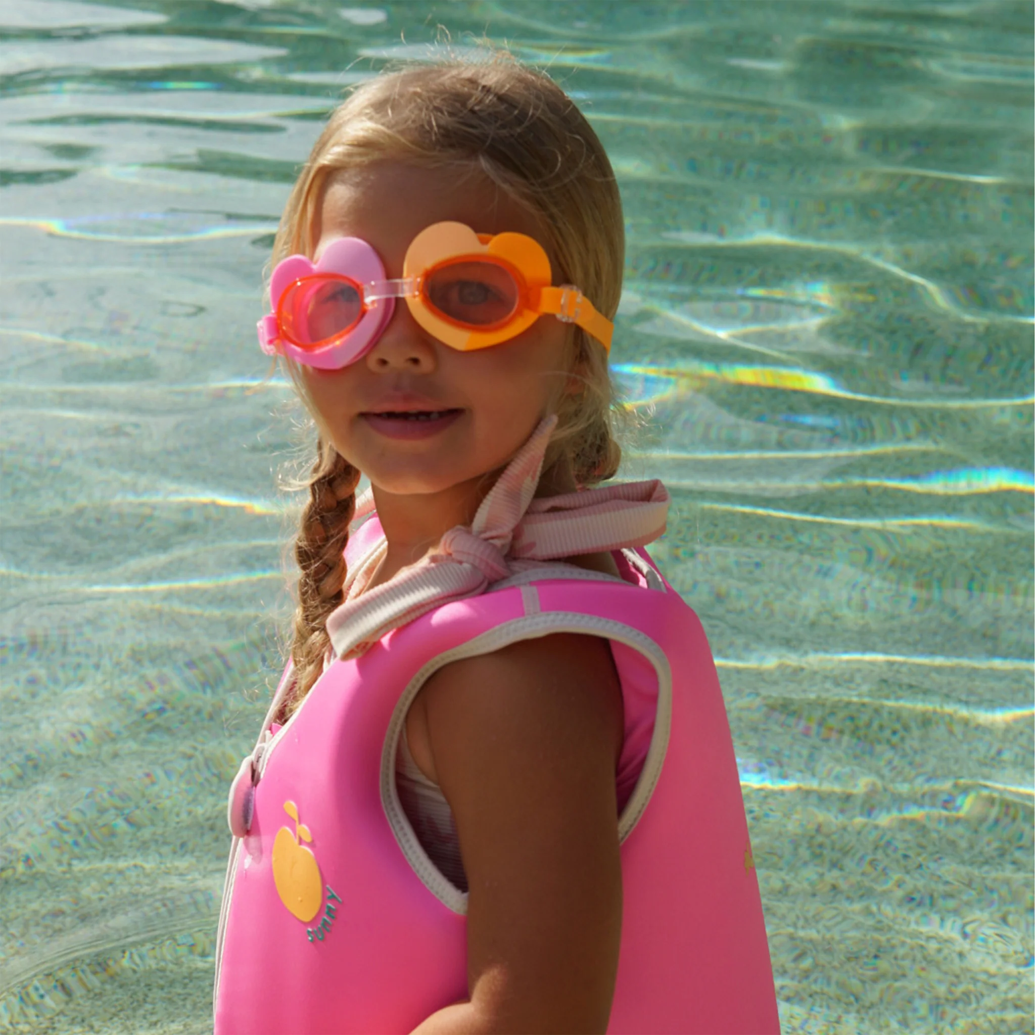 Swimming Goggles - Poppy the Peach Multi - Image 3