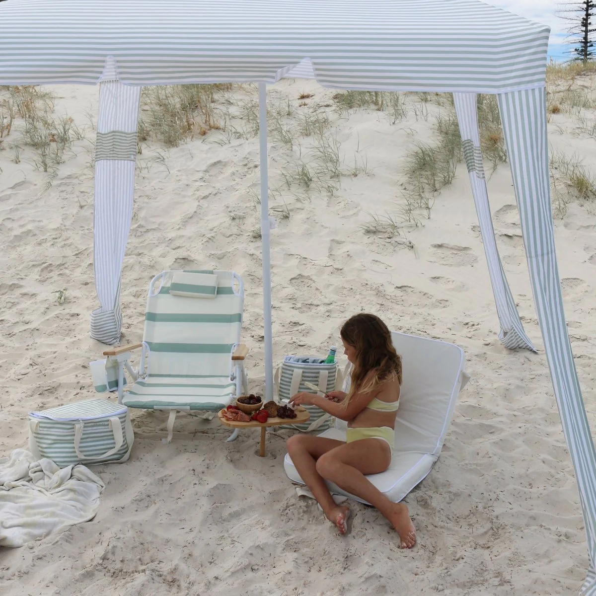 Take Anywhere Folding Chair - Casa Cream - Image 6