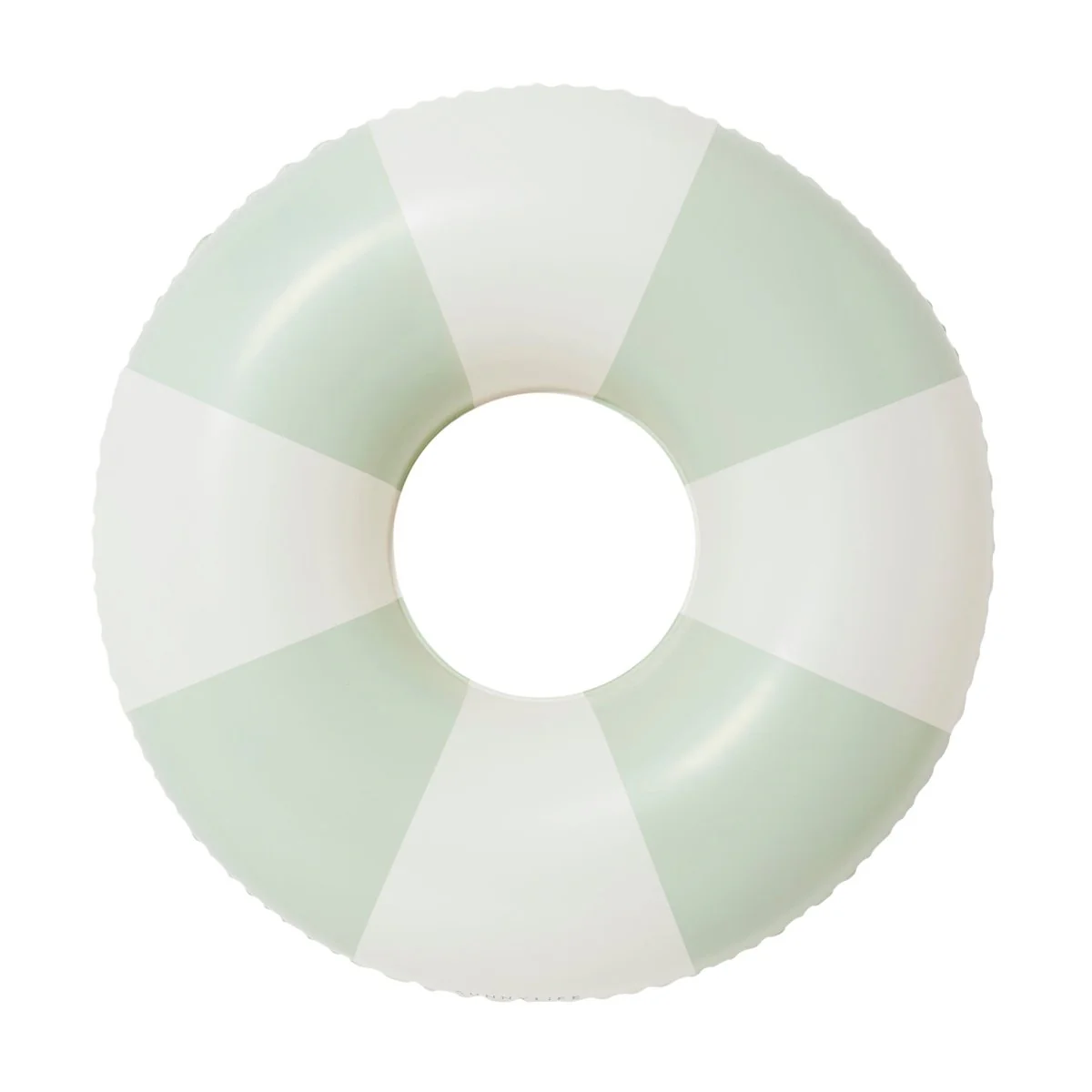 Tube Pool Ring - The Vacay Soft Olive Stripe