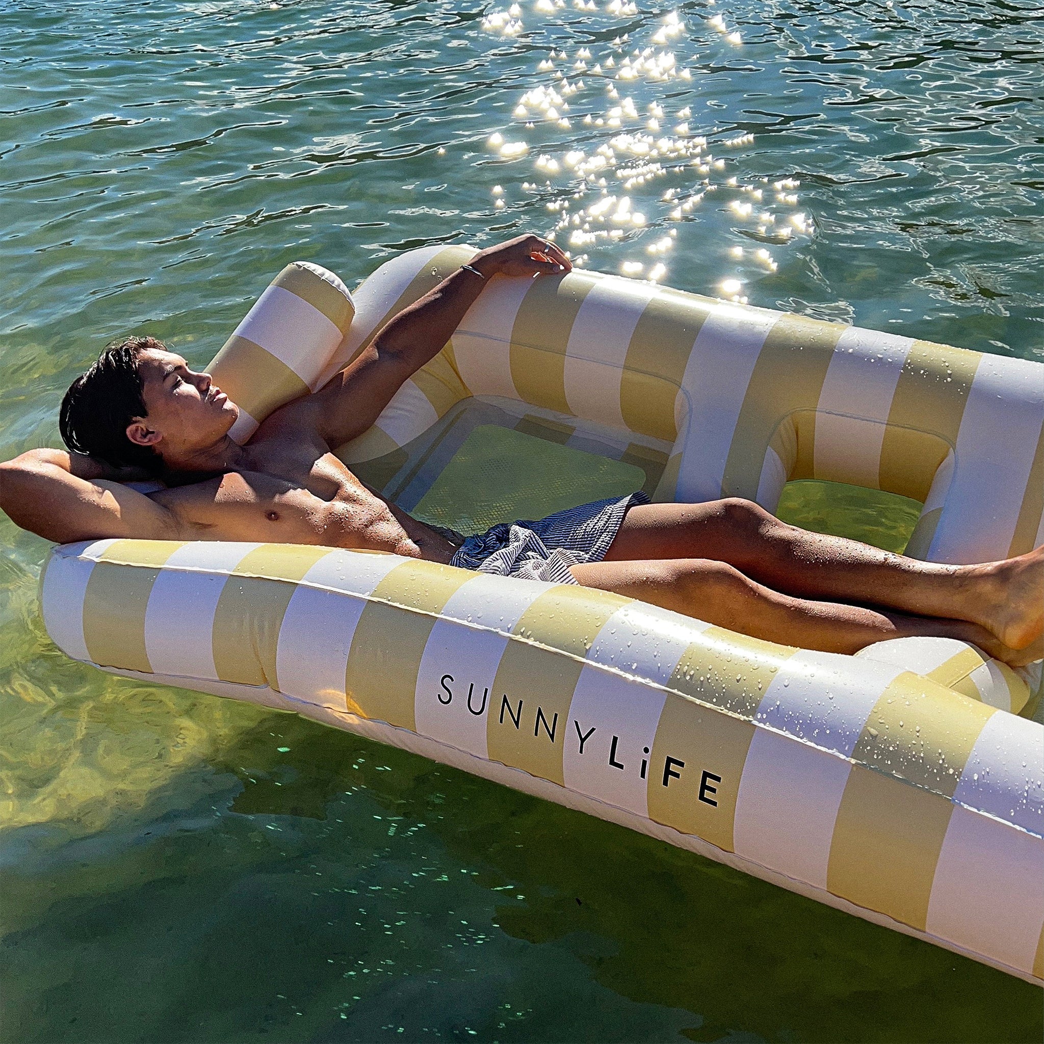 Twin Hammock - Mustard Stripe - Image 5
